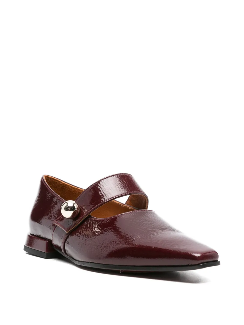 Chie Mihara Garne pointed-toe ballet flats Red