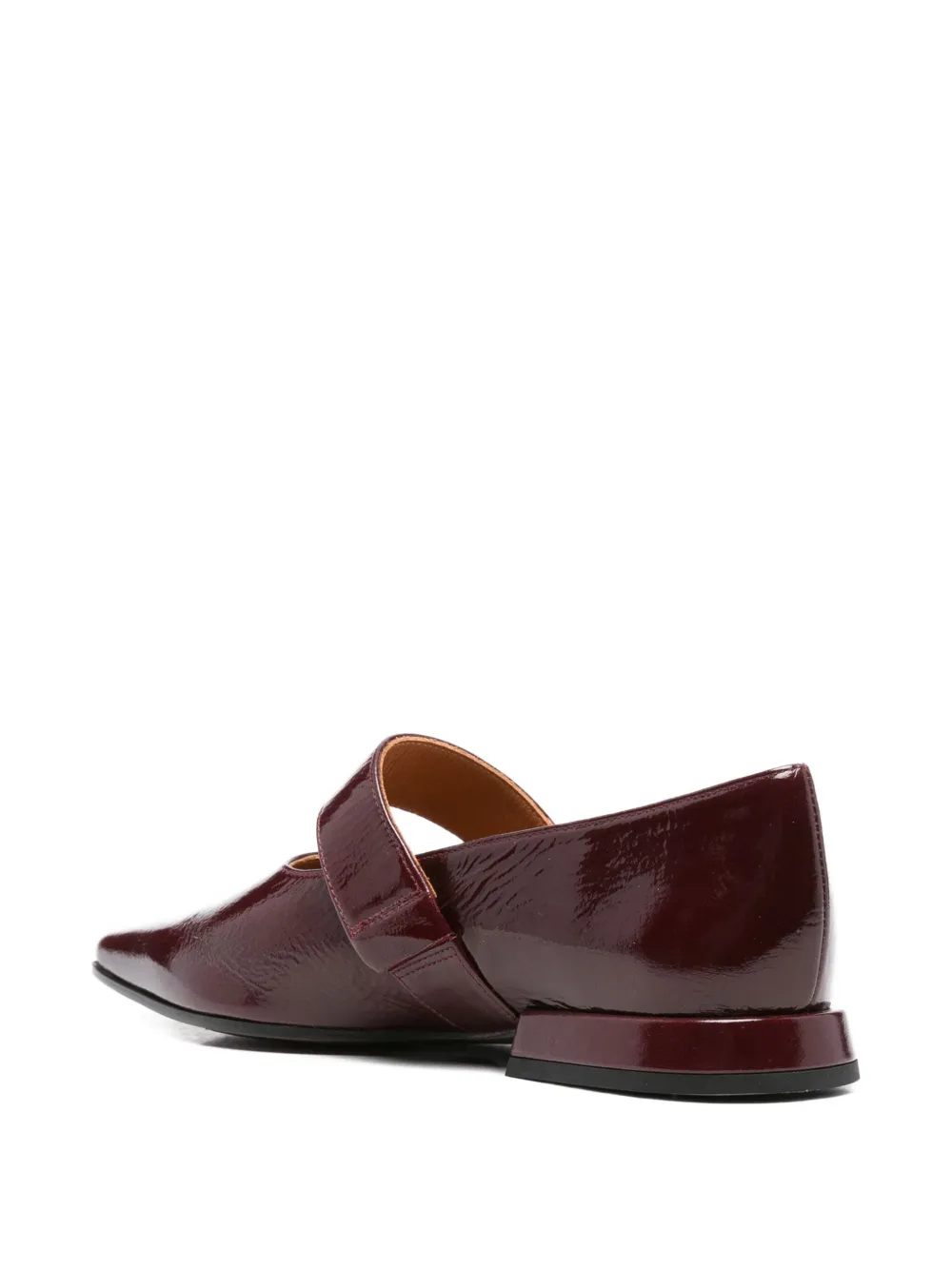 Chie Mihara Garne pointed-toe ballet flats Red