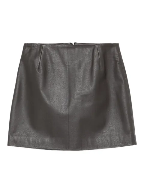Blazé Milano leather mini skirt