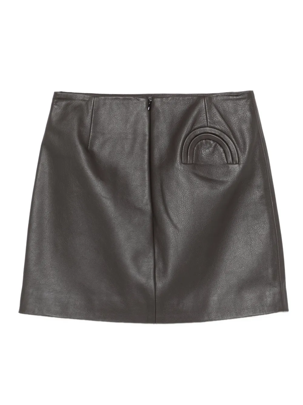 Blazé Milano leather mini skirt | A-Line Skirts | Image 2