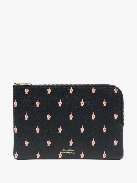 Undercover pochette à imprimé graphique