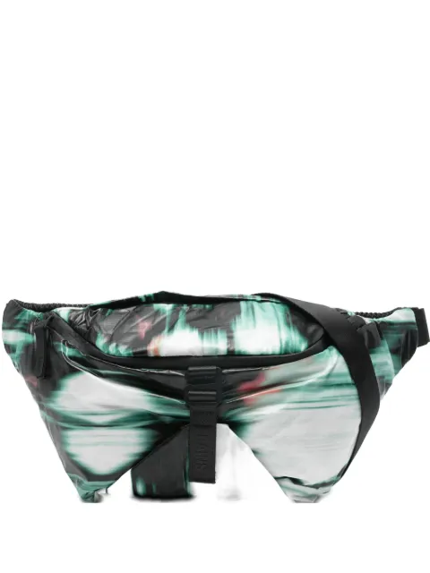 Rains Große Schultertasche mit Sibu Bum-Print