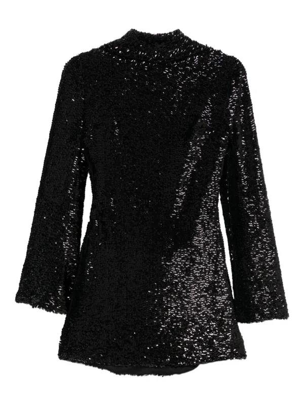 river island sequin blazer dress Dress River Island Black Sequin Blazer Tiered Dress Silver Shift Dress River Island Blazer 08 Sequin
