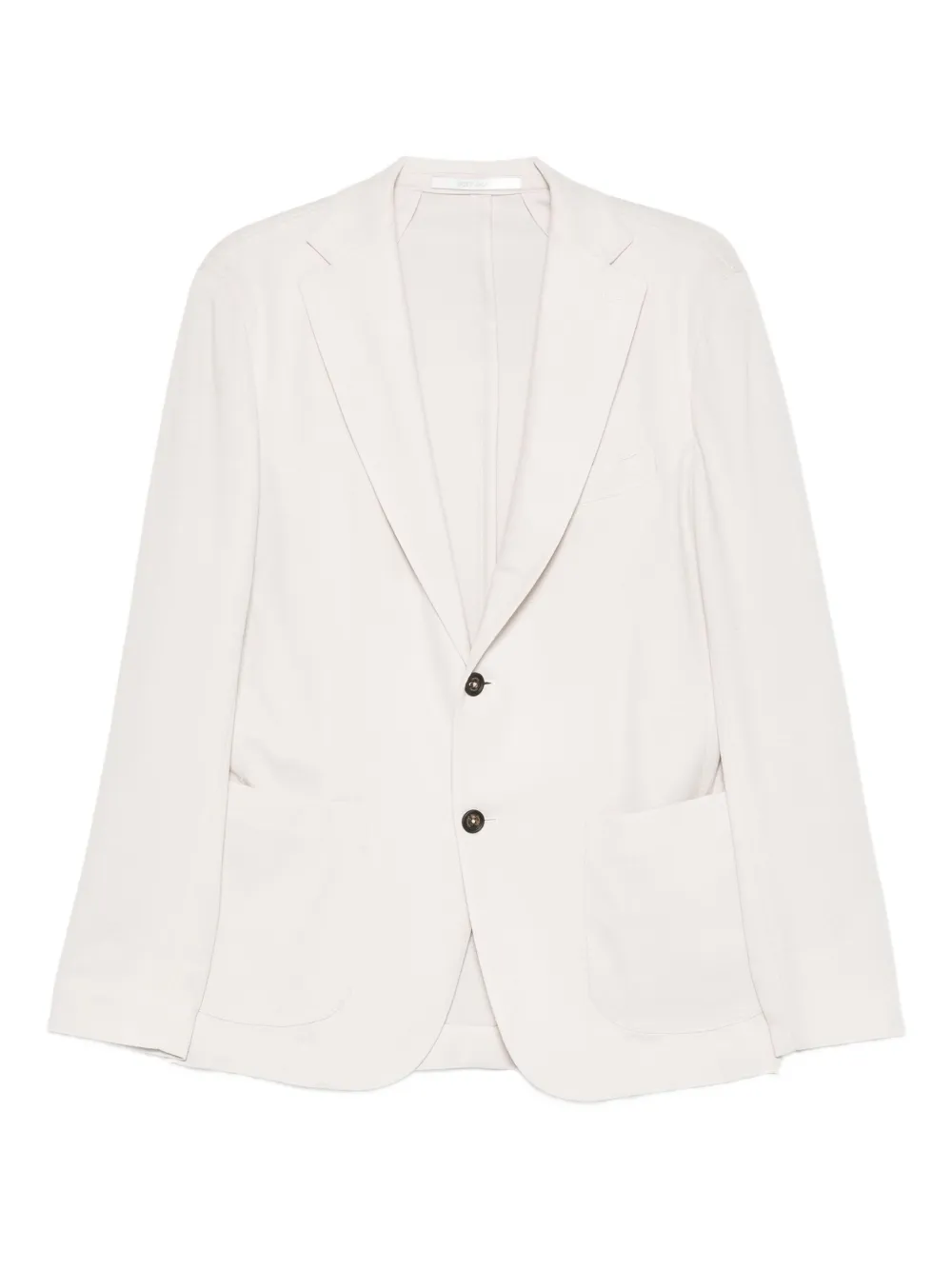 Eleventy Blazer met opgestikte zak en twee knopen Beige