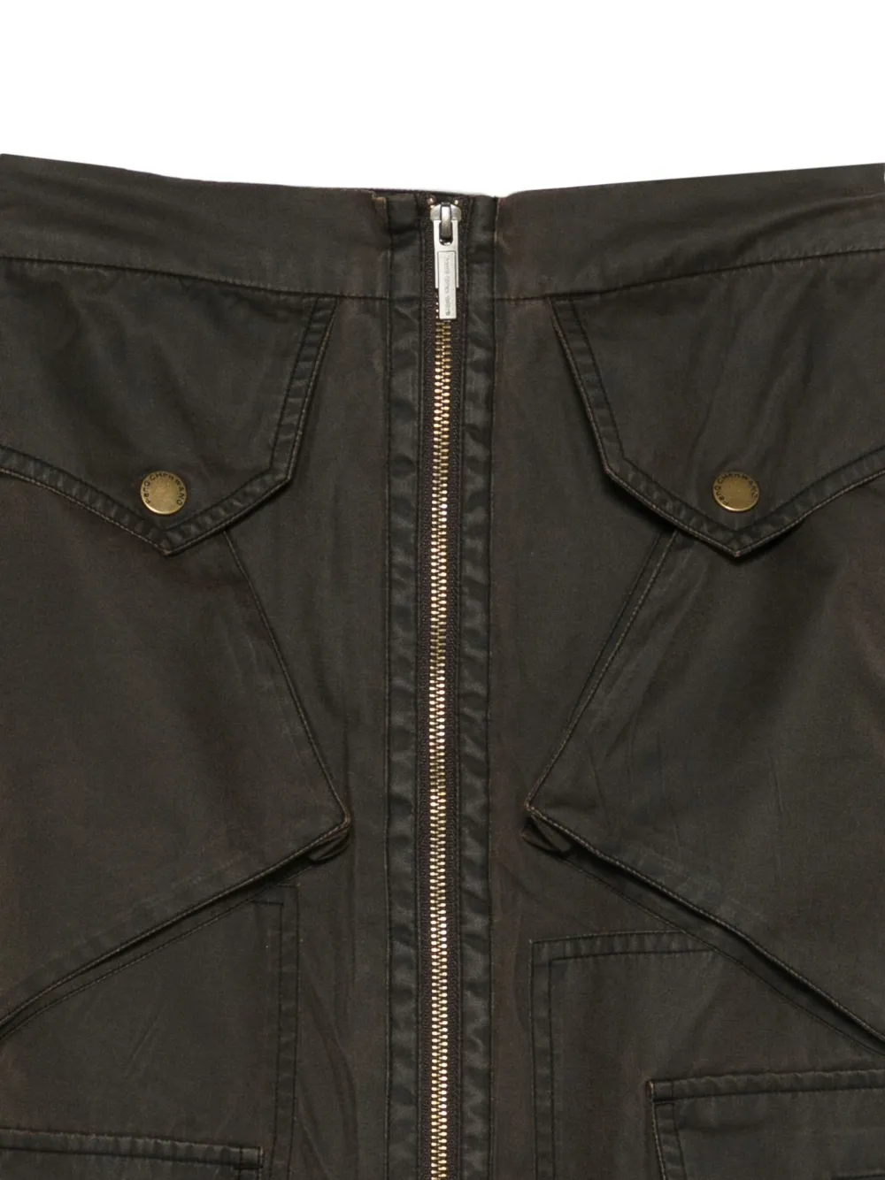 Feng Chen Wang Rok met ritssluiting Bruin