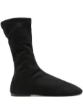 Proenza Schouler sock-fit calf leather boots - Black