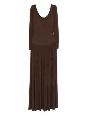 chinese dress ladies Aya Muse Green Kora Off Shoulder Maxi Dress main image 1
