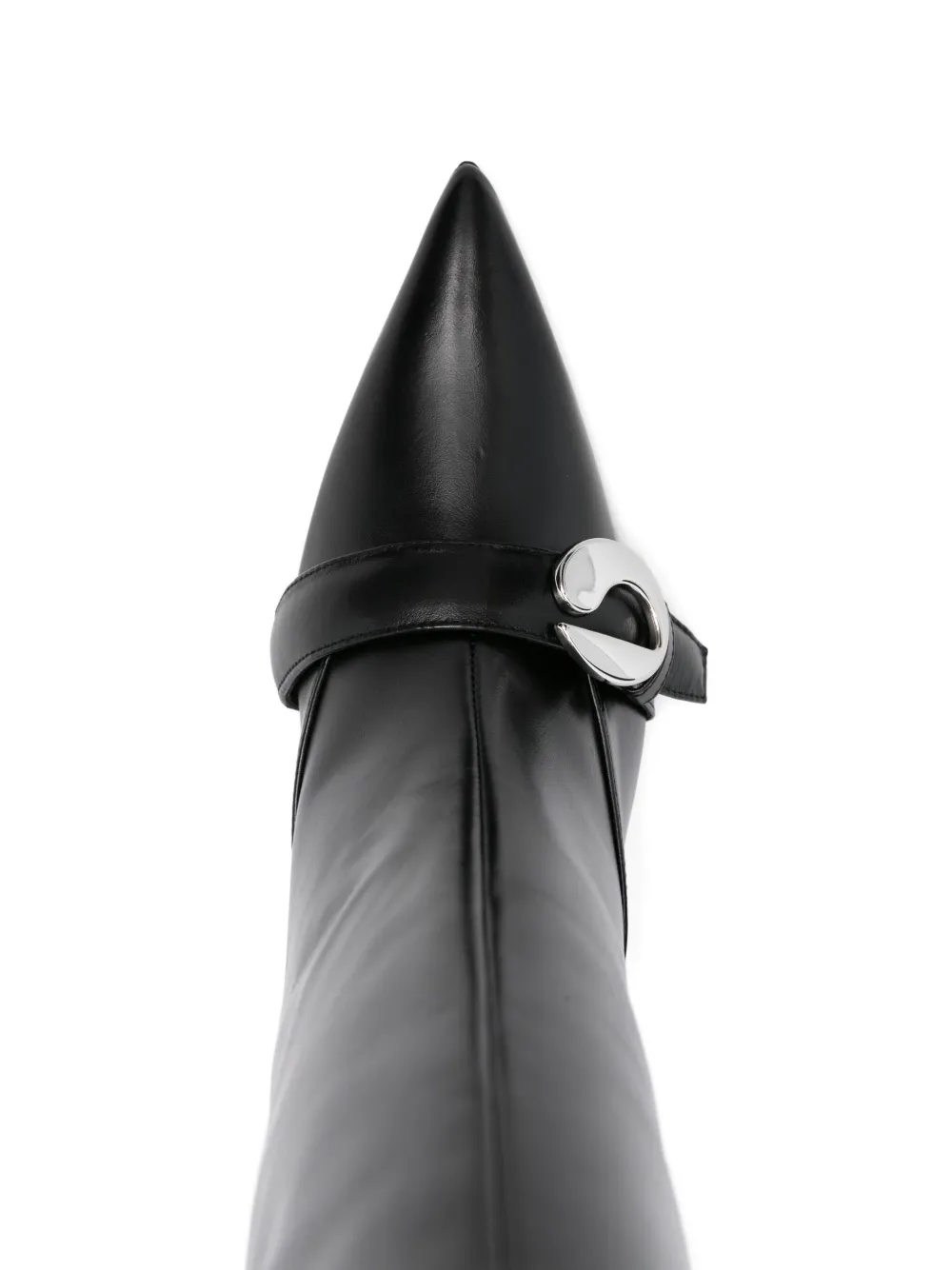 Coperni knee-high pointed-toe boots Black
