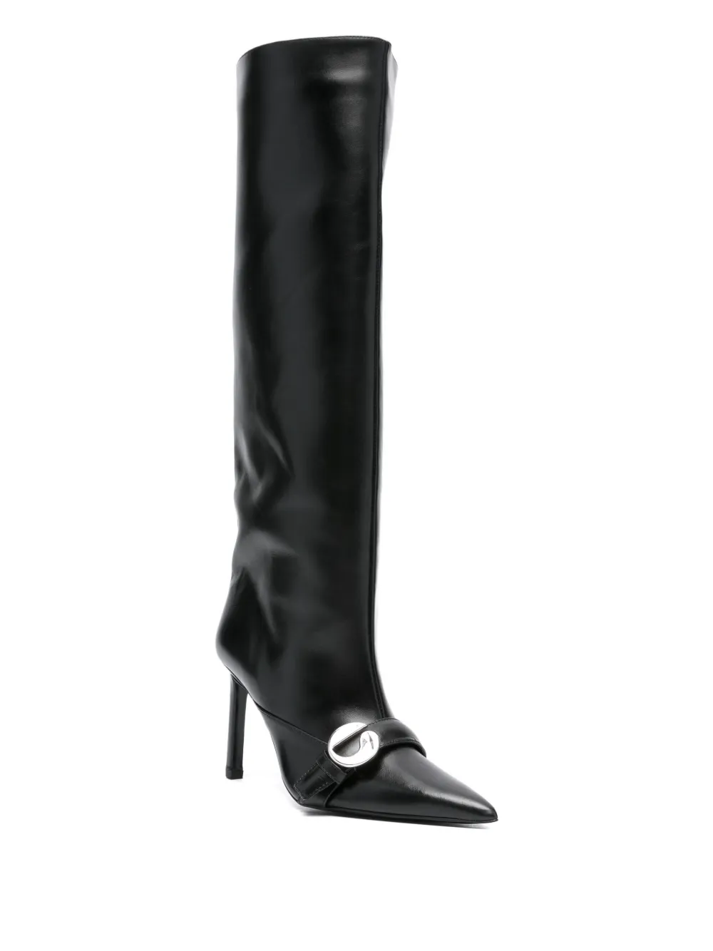 Coperni knee-high pointed-toe boots Black