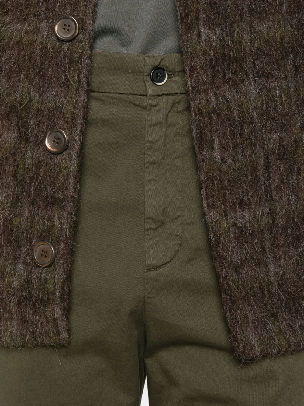 Barena Venezia High-waisted Trousers In Green