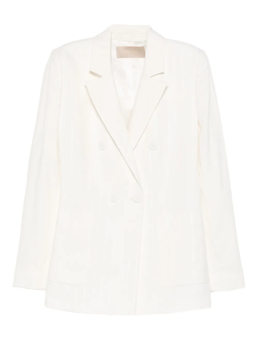 Elie Saab blazer con doble botonadura | neutro | Image 1