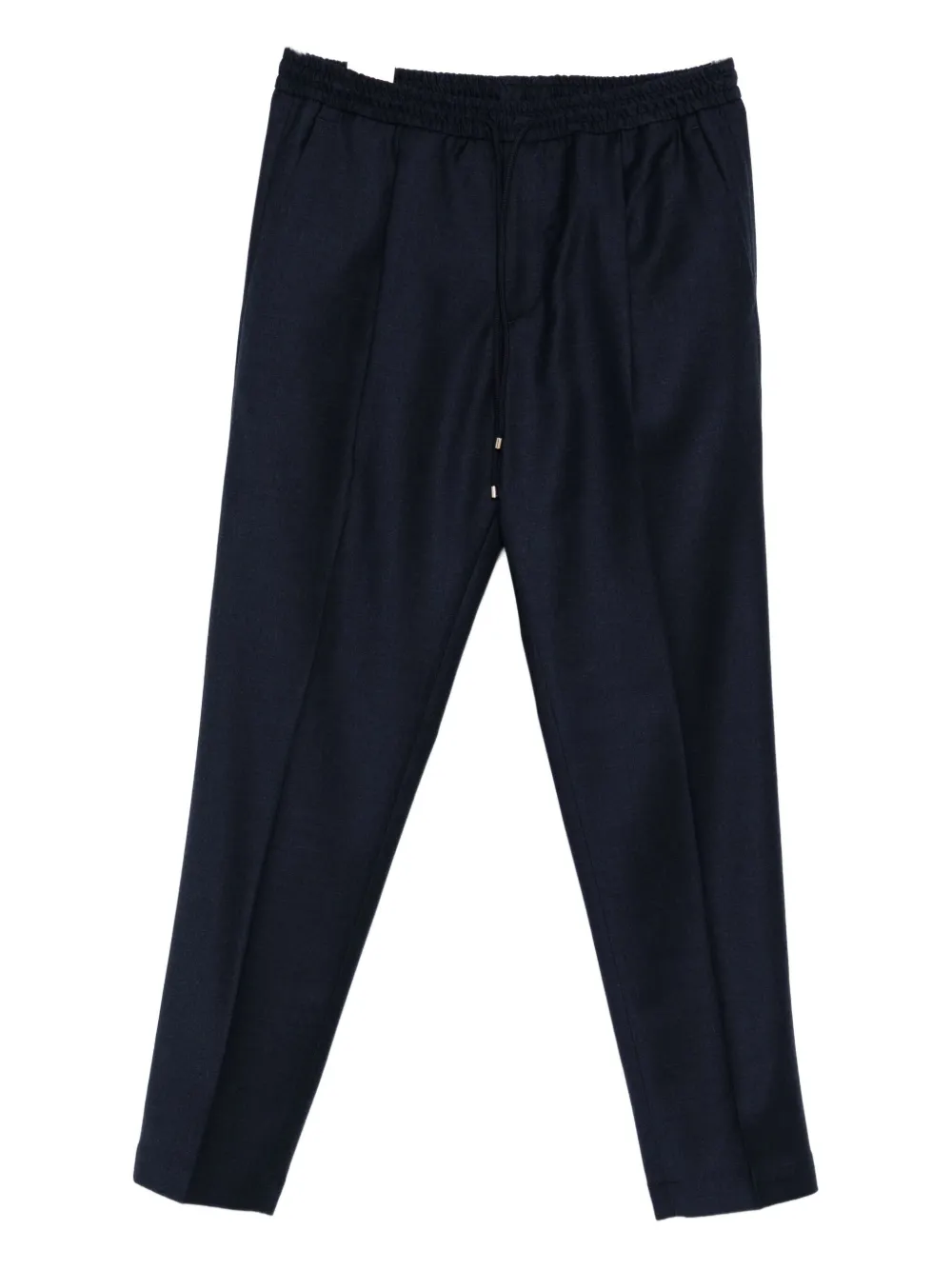Briglia 1949 drawstring wool trousers Blauw