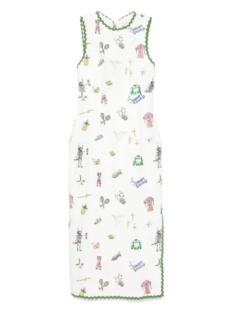 ALEMAIS Play graphic-print dress