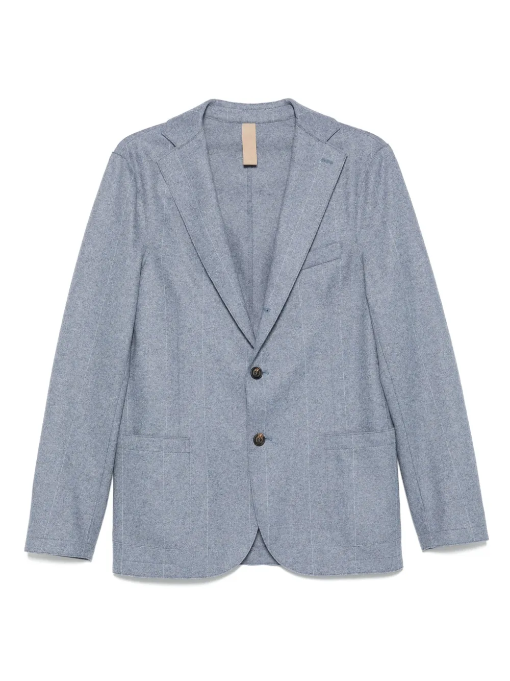 Eleventy pinstripe two-button blazer Blauw