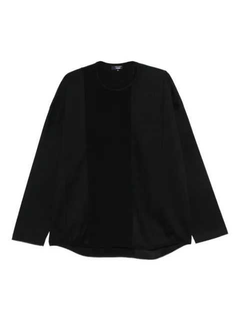 Comme des Garçons Homme panelled long-sleeve sweater