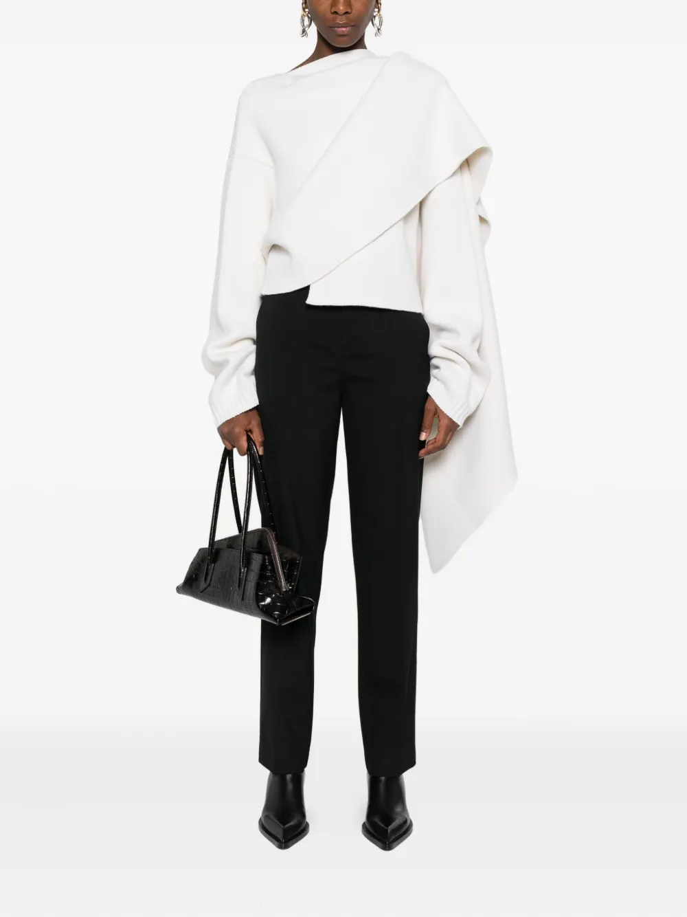 Alberta Ferretti Asymmetrisch jack Beige