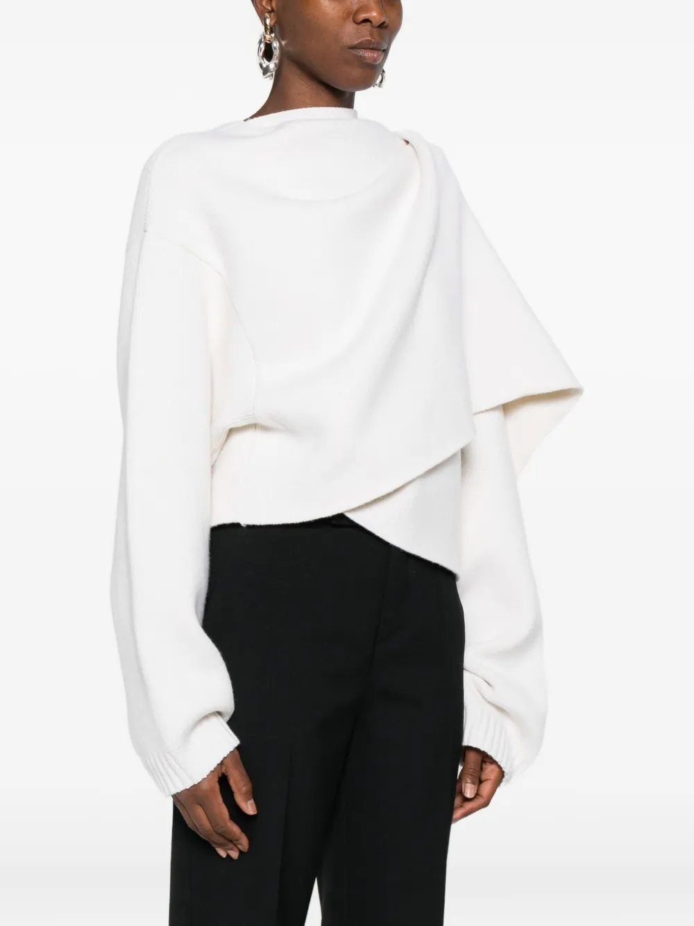 Alberta Ferretti Asymmetrisch jack Beige