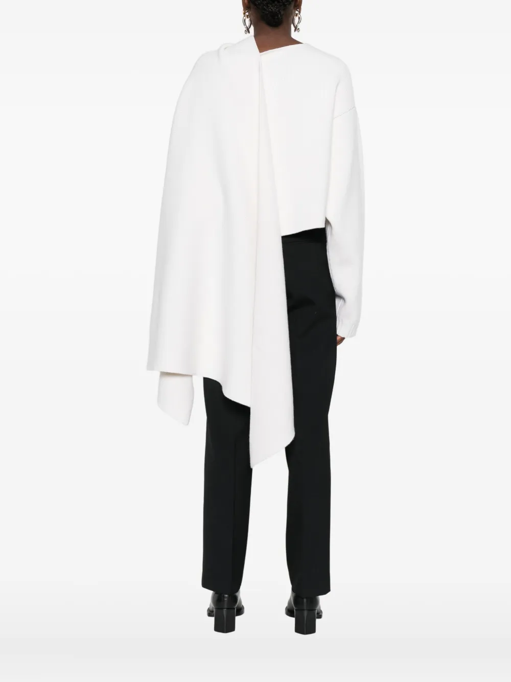 Alberta Ferretti Asymmetrisch jack Beige