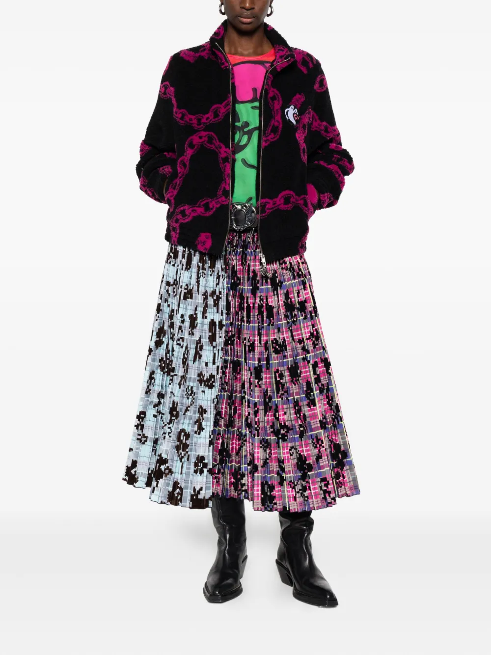 Chopova Lowena Charm Party Sweatshirt In Black