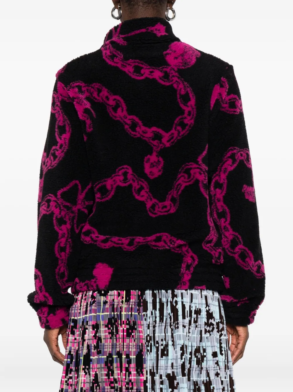 Chopova Lowena Charm Party Sweatshirt In Black