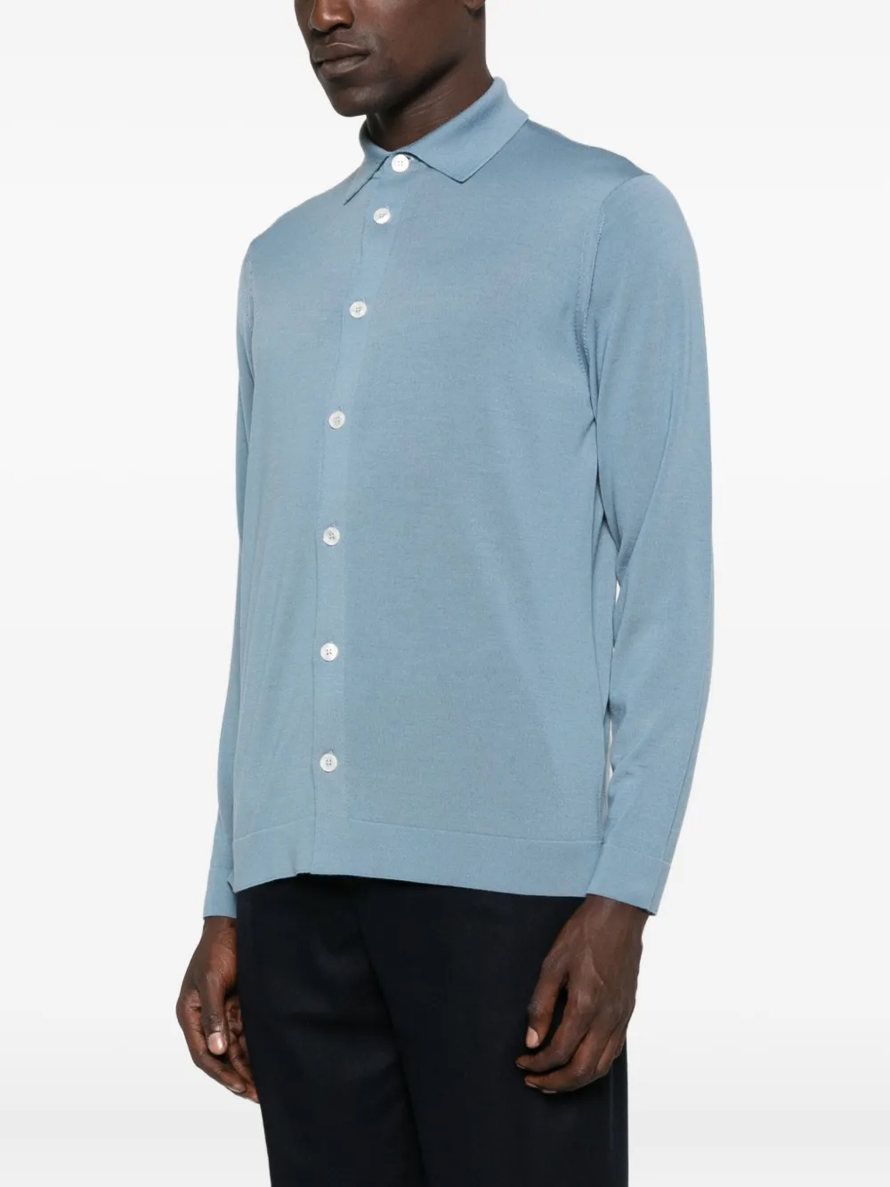 Lardini Button-up overhemd Blauw
