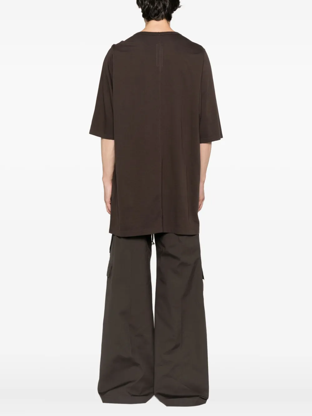Rick Owens T-shirt met ronde hals Bruin