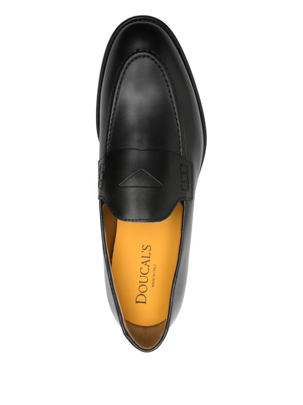 Doucal's Leren loafers Zwart