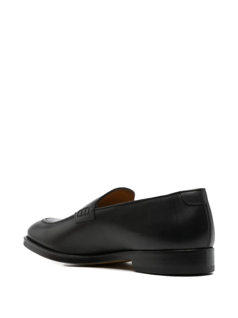 Doucal's Leren loafers Zwart
