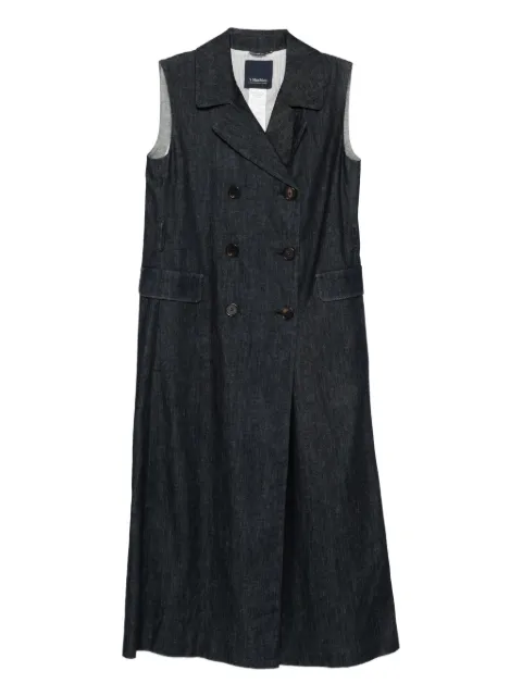 'S Max Mara sleeveless midi shirt dress