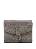 amato daniele embellished cross body bag - Silver