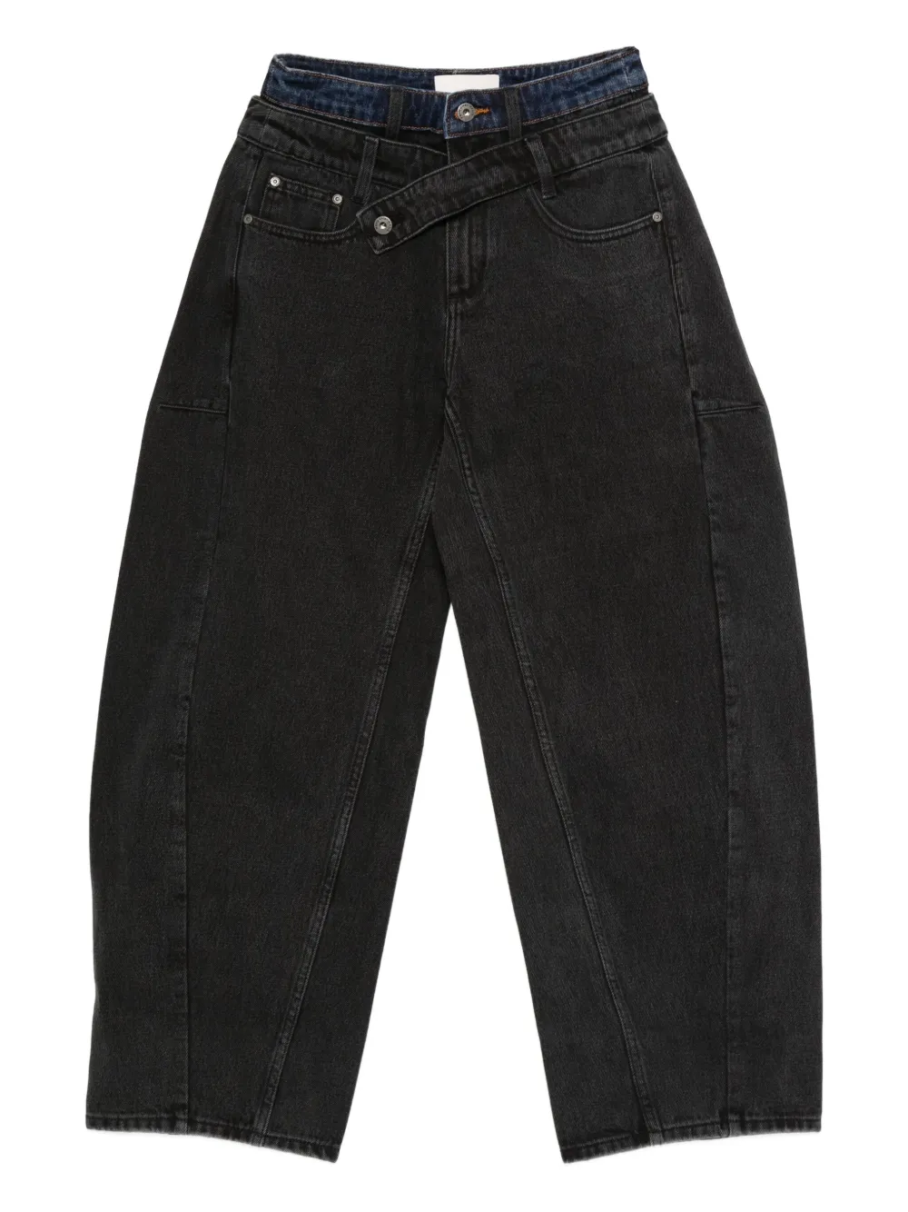 Feng Chen Wang vaqueros anchos | negro | Image 1