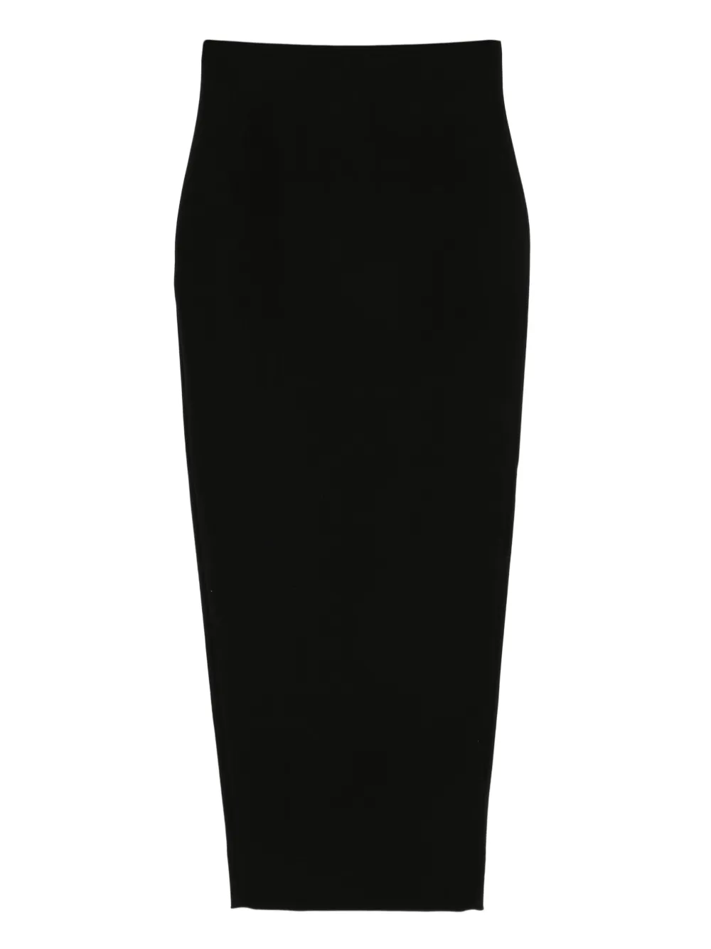 Rick Owens High waist maxi-rok Zwart