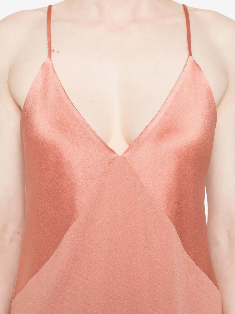 Forte Forte Satin-finish Top In Pink