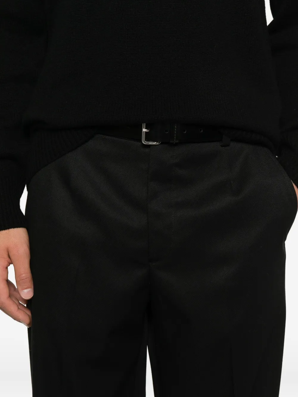 Briglia 1949 Broek met knopen Zwart