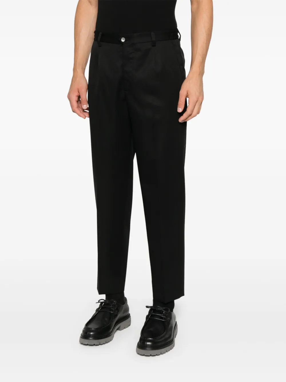 Briglia 1949 Broek met knopen Zwart