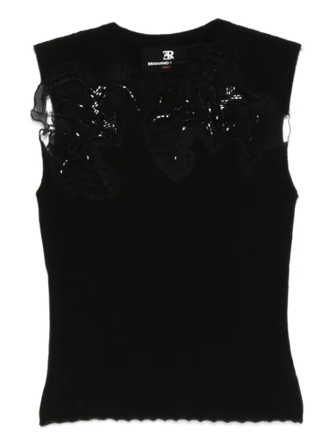 Ermanno Scervino embellished sleeveless blouse