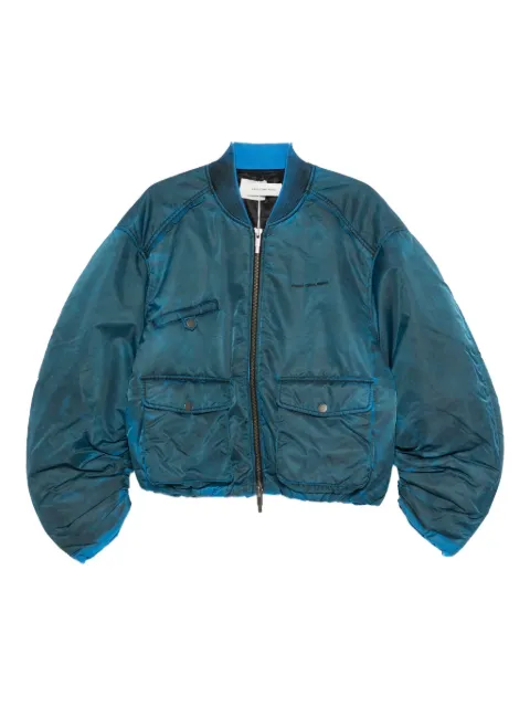 Feng Chen Wang flap-pocket zip-up jacket