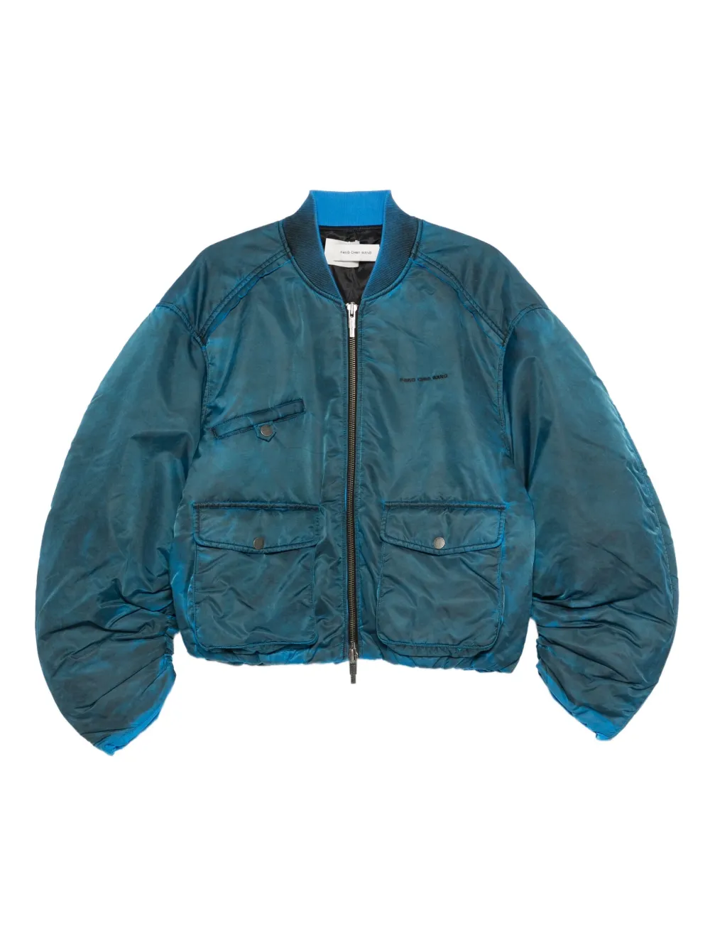 Feng Chen Wang flap-pocket zip-up jacket | Blue | Image 1