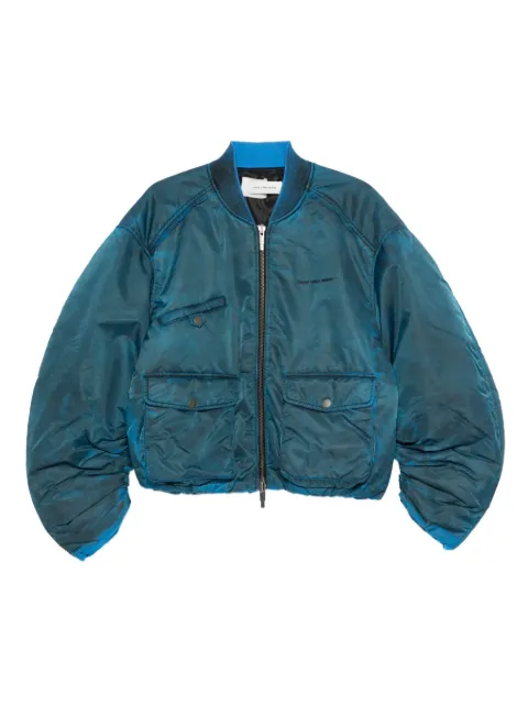 Feng Chen Wang flap-pocket zip-up jacket