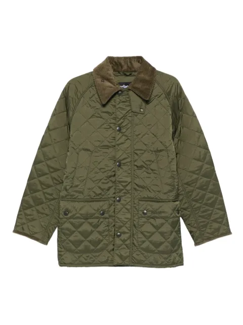 Barbour corduroy-collar coat