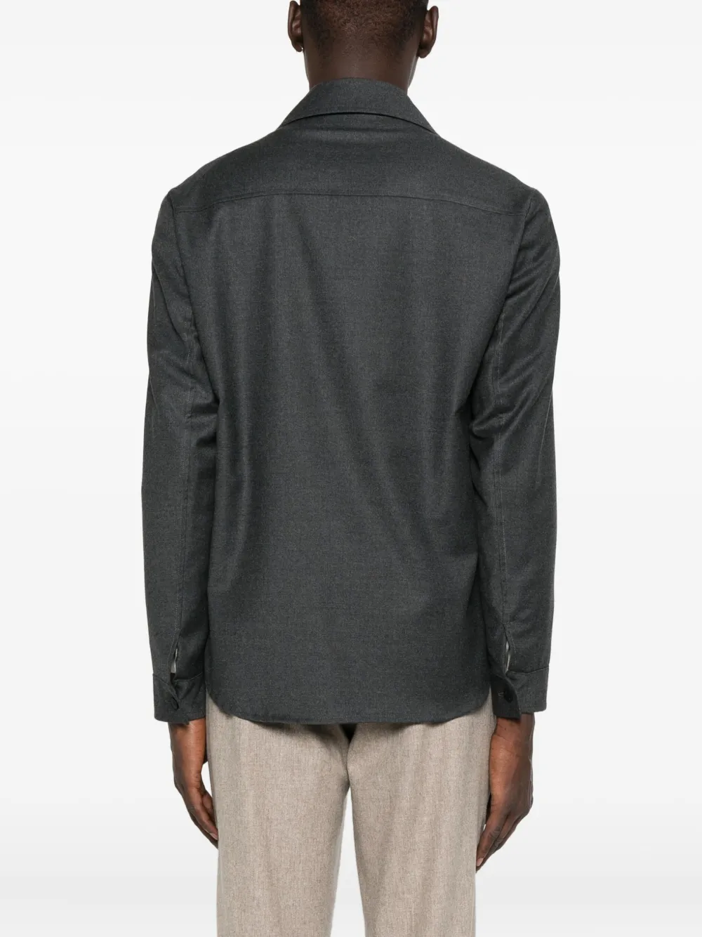 Briglia 1949 pocket overshirt Grijs