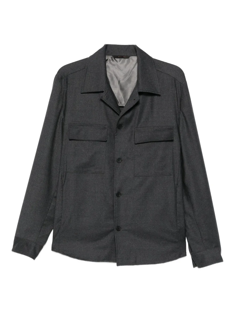 Briglia 1949 pocket overshirt | Grey | Image 1