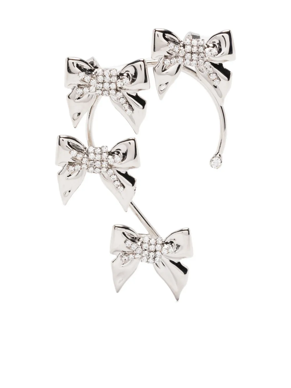 bow-embellished ear cuff