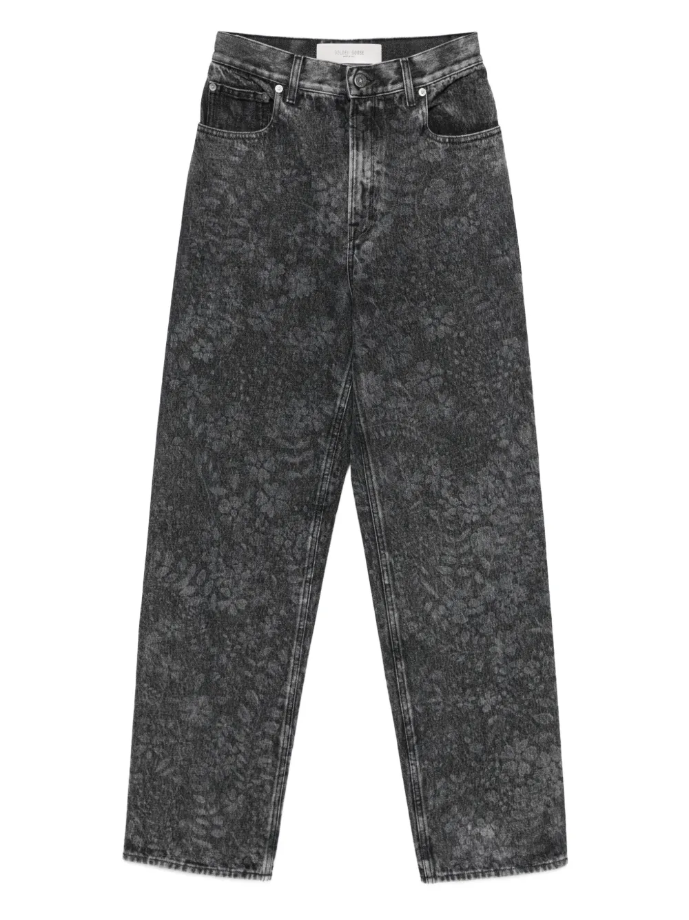 Golden Goose acid-wash cotton jeans | Grey | Image 1