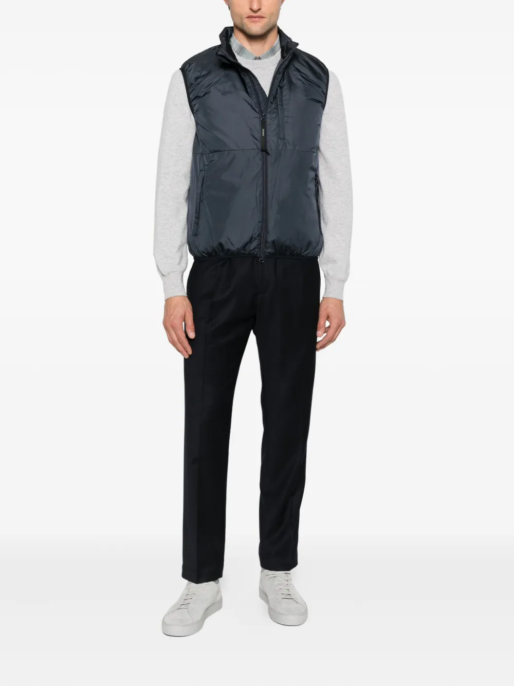 Briglia 1949 drawstring wool trousers - Blauw