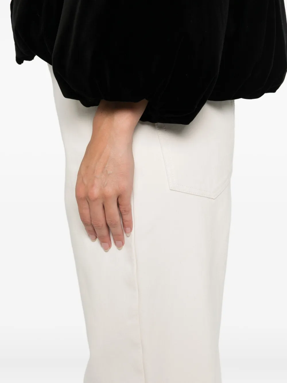 Antonelli Viura Gathered Jacket In Black