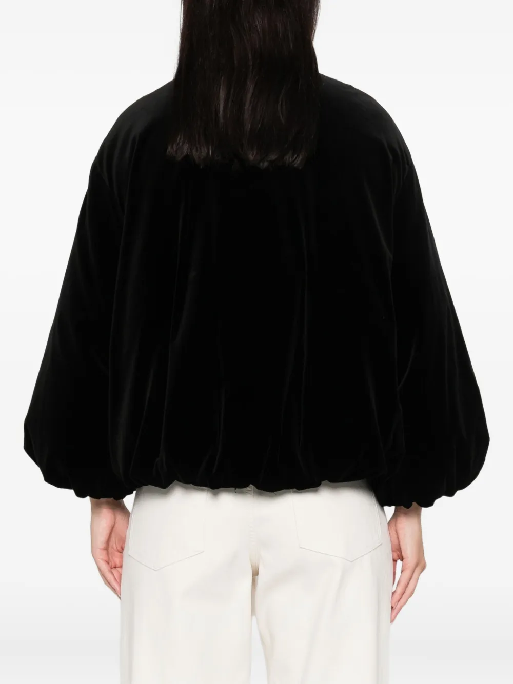 Antonelli Viura Gathered Jacket In Black
