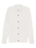Eleventy button-down wool shirt - Neutrals