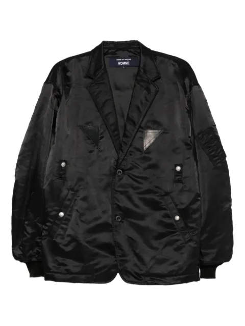 Comme des Garçons Homme single-breasted buttoned coat