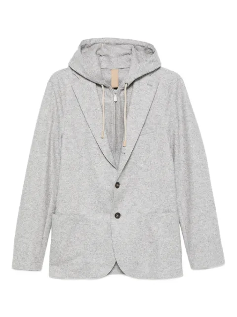Eleventy hooded wool blazer